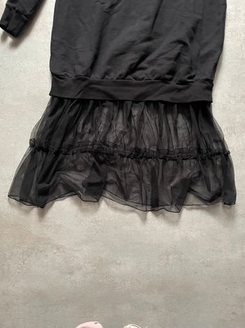 Robe pull à dentelle