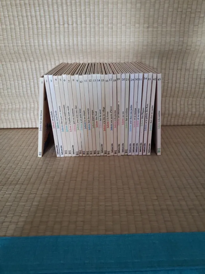 Lot de 28 livres Juliette