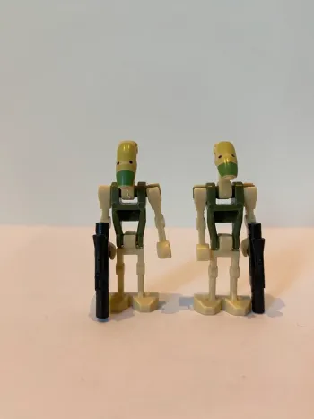Figurine type lego 2 droides Kaashyyks. Star Wars
