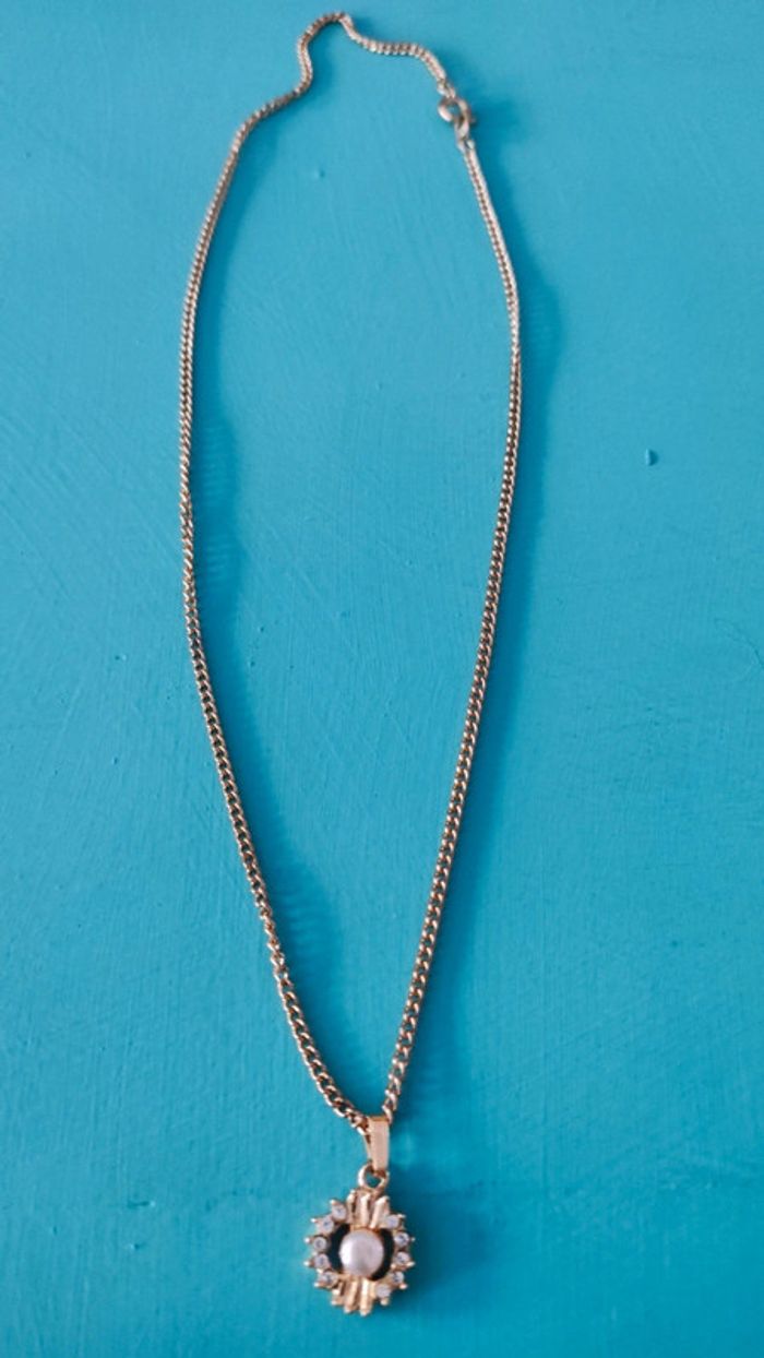 Collier pendentif doré - photo numéro 5