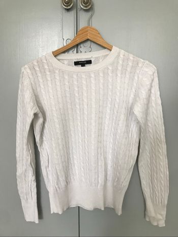 Pull blanc