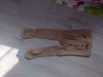 Collants marron clair