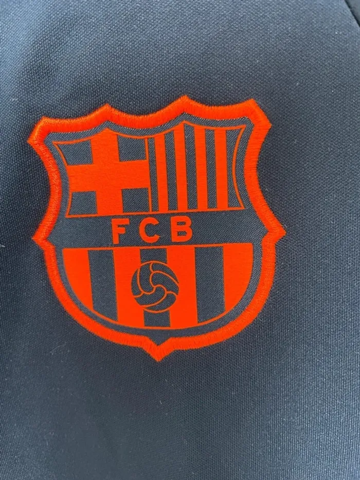 1/4 zip Nike Jersey Training FCB Barcelona Soccer Mens S - photo numéro 3