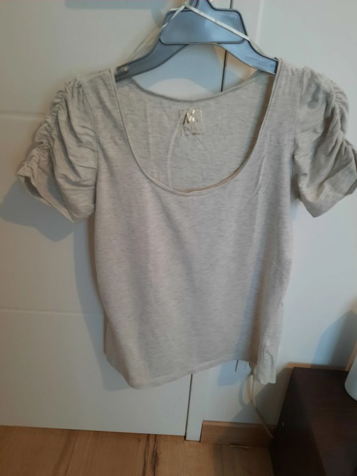 T shirt gris taille L mim