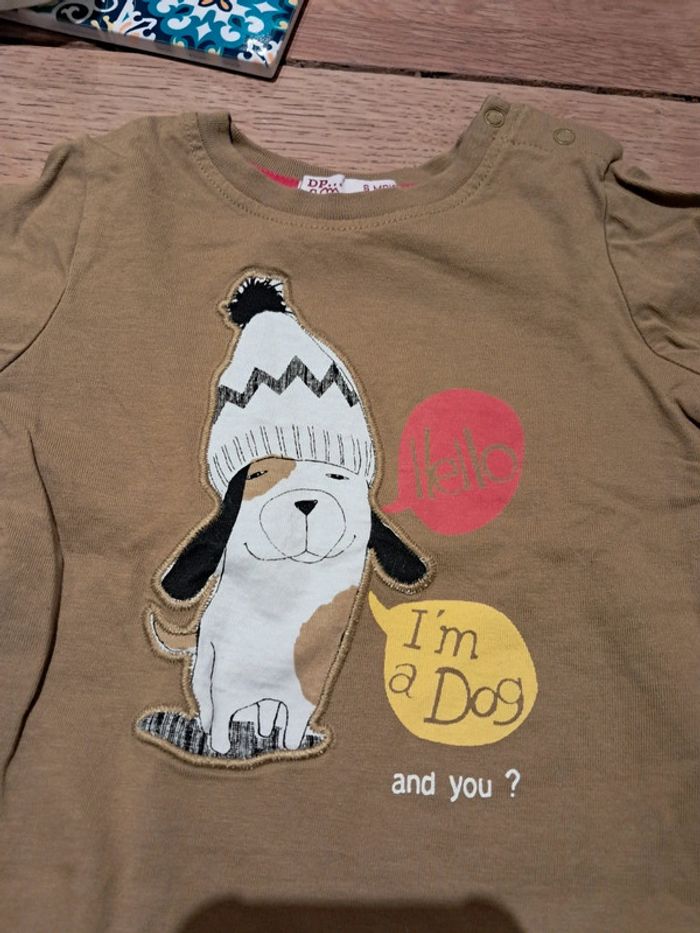 Tee-shirt mais longues 6 mois - photo numéro 2