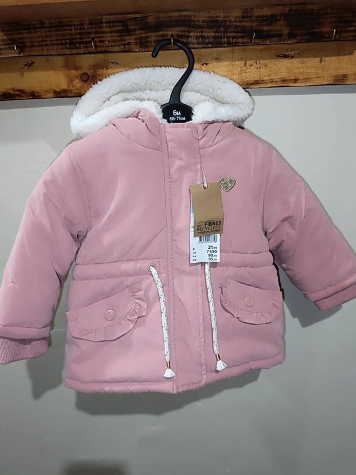 🌟 Manteau fille 6 mois Neuf 🌟