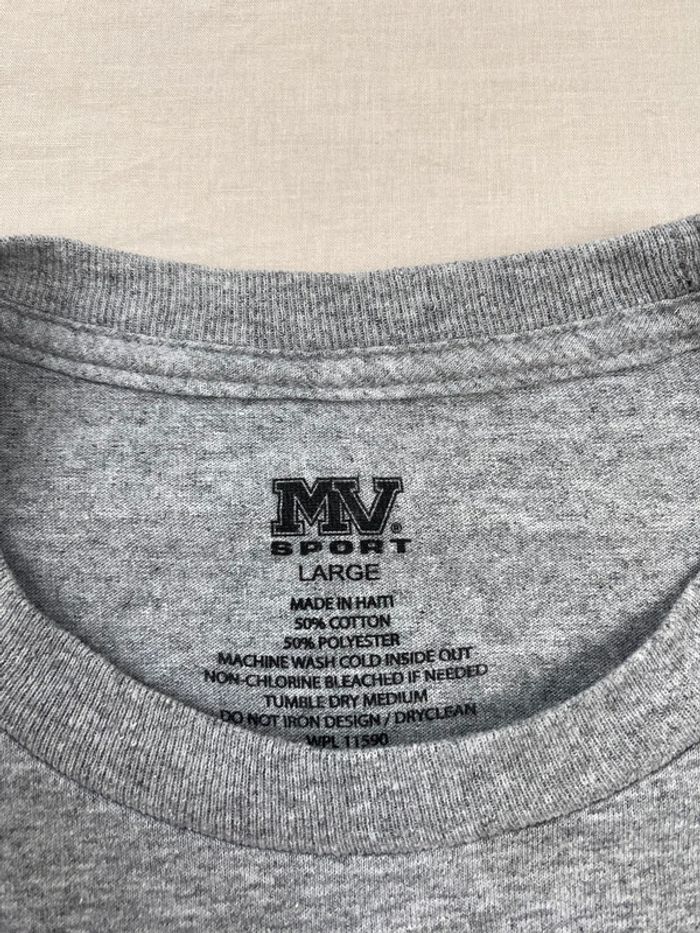 T-shirt imprimé sport USA, homme, été, Gris L - photo numéro 3