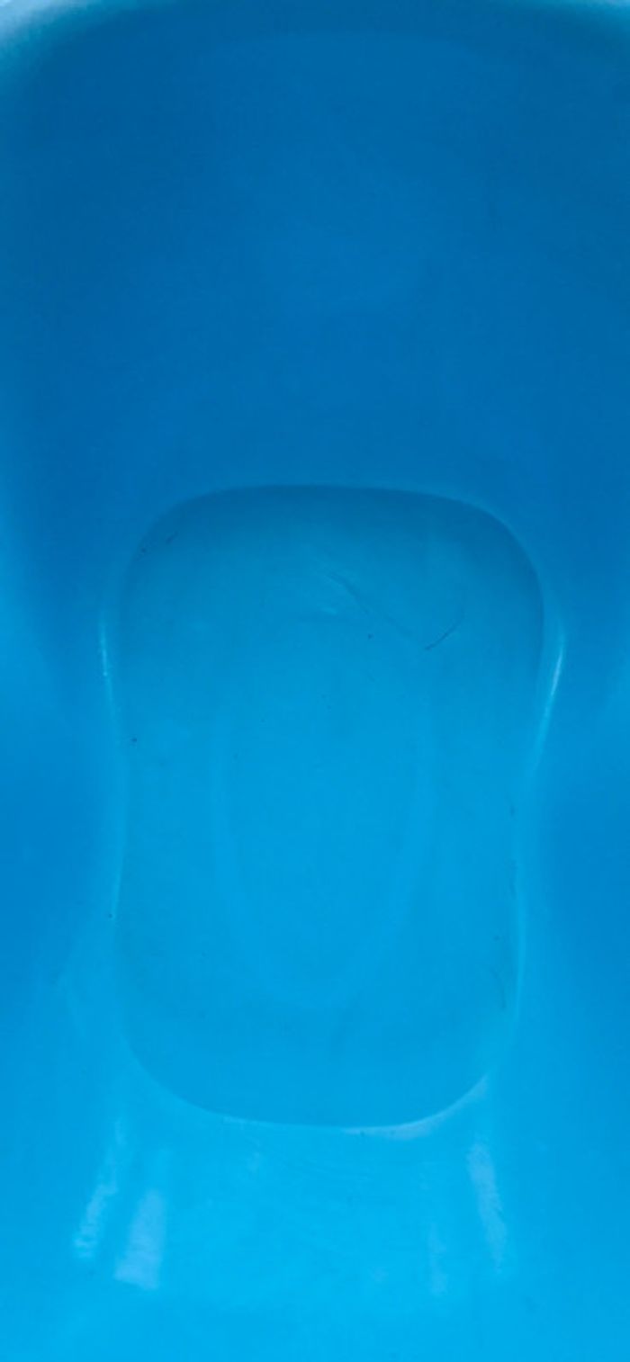 Baignoire bébé bleue - photo numéro 2