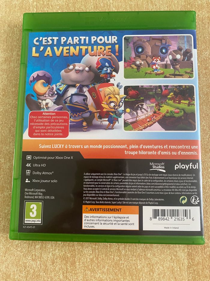 Jeu Xbox ONE - photo numéro 2