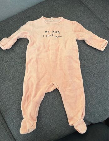 Pyjama chaud 6 mois 