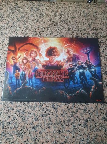 Sous main bureau stranger things neuf