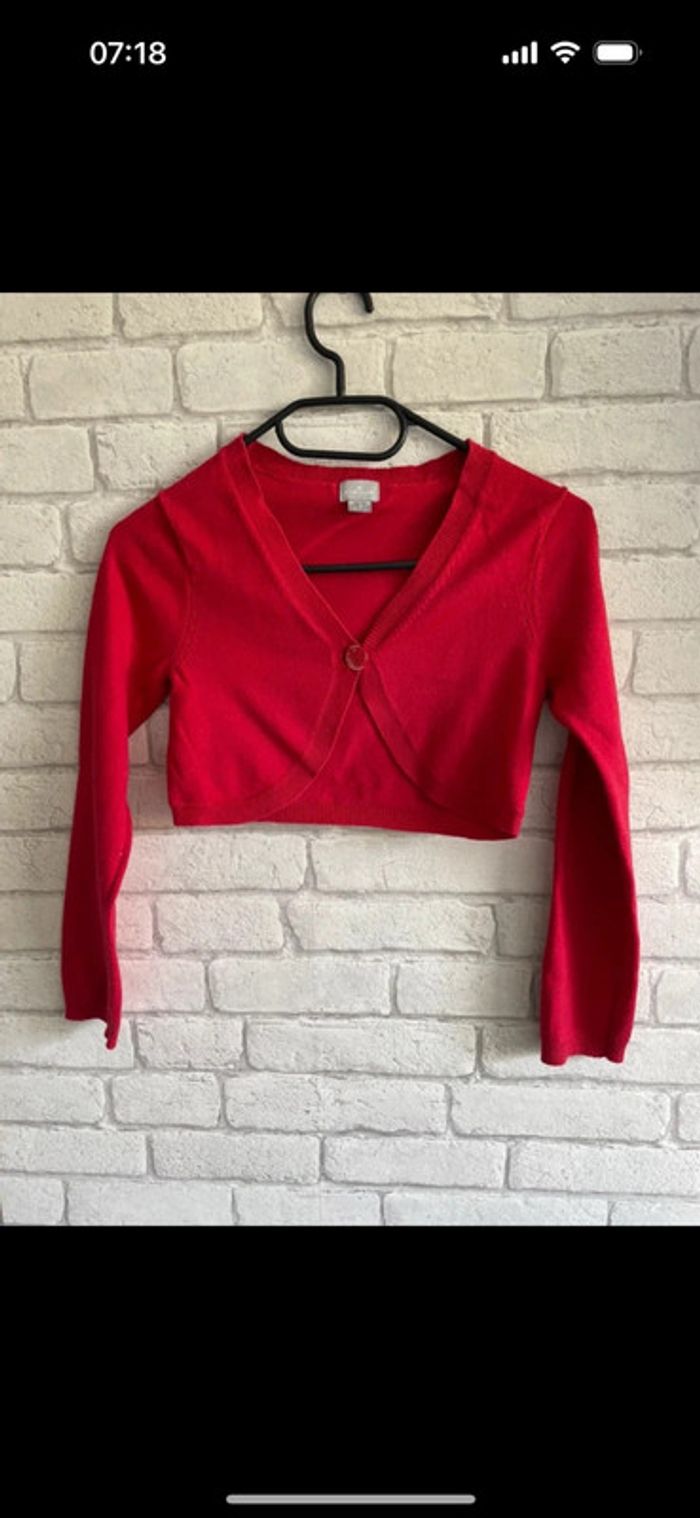 Gilet court Cyrillus taille 10 ans