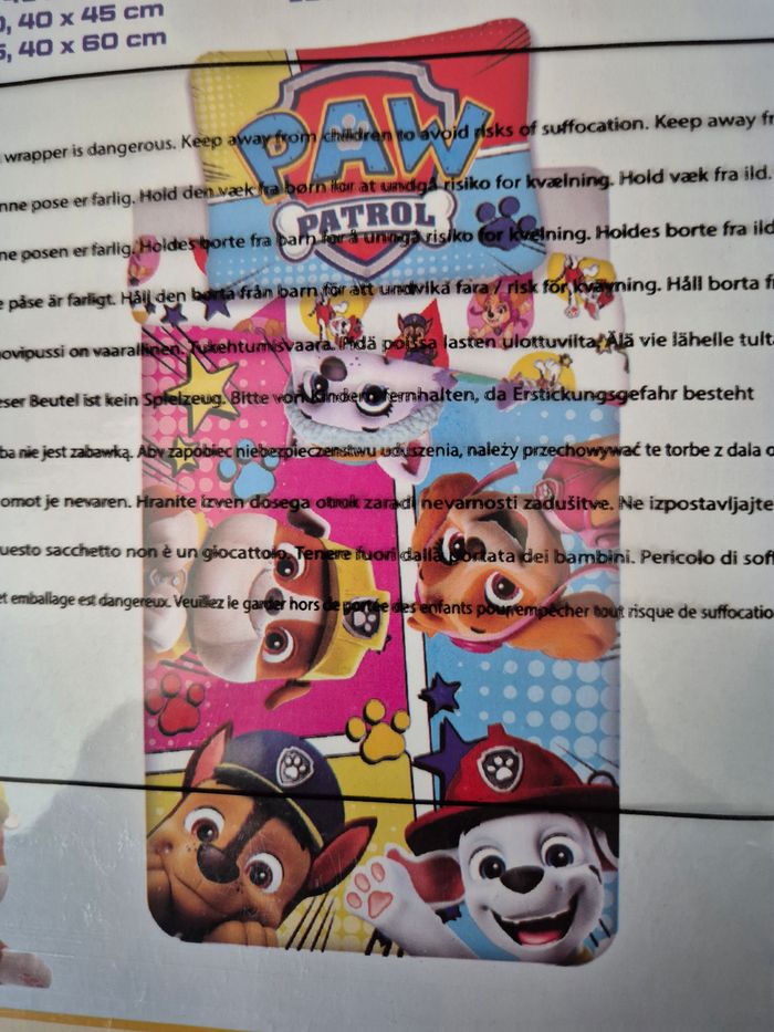 housse de couette pat patrouille - photo numéro 2