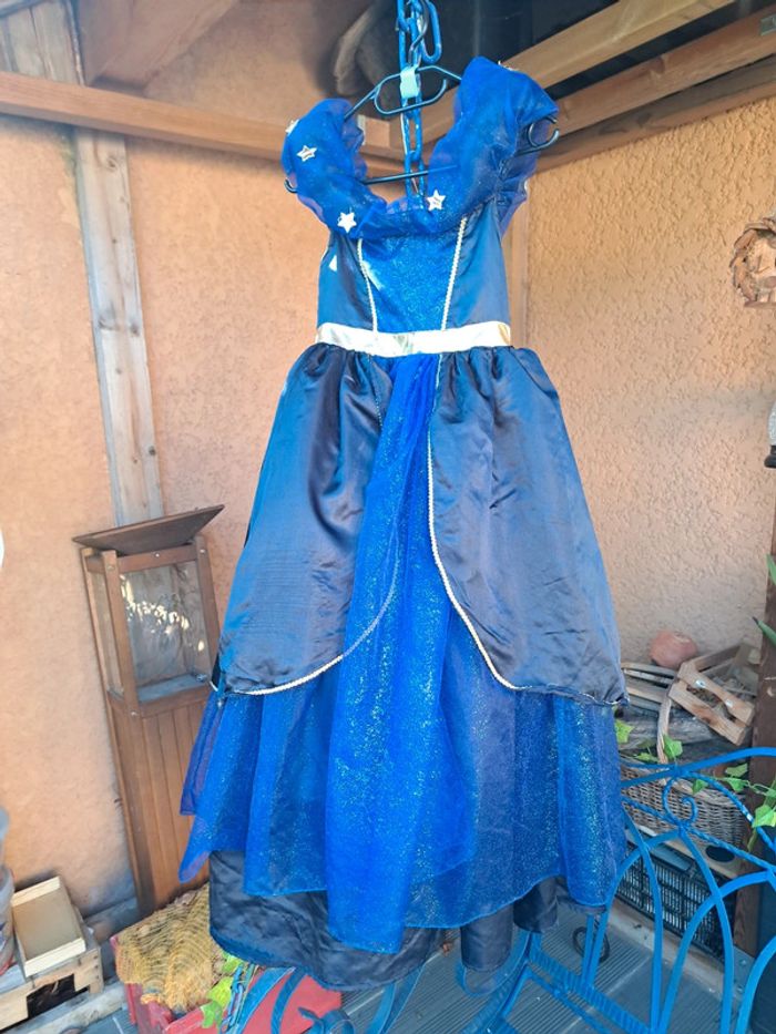 Cesar Déguisement Princesse Stella, Bleu - photo numéro 2