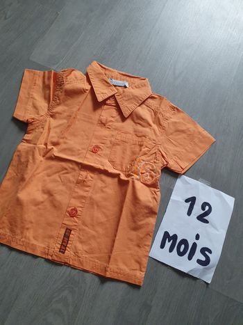 Chemise 12mois garçon
