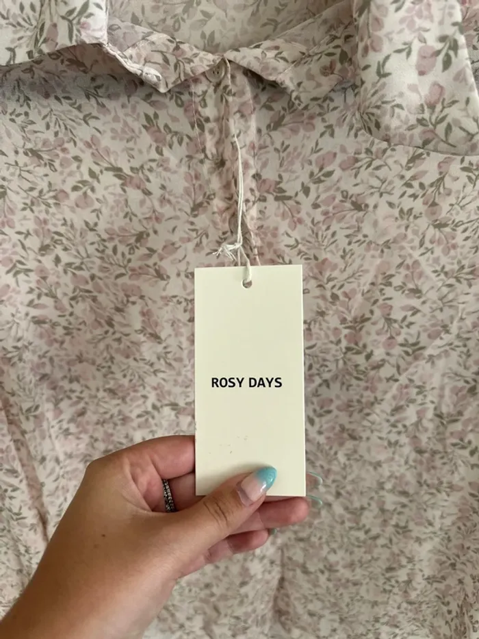 Chemise fluide neuve rose - photo numéro 5