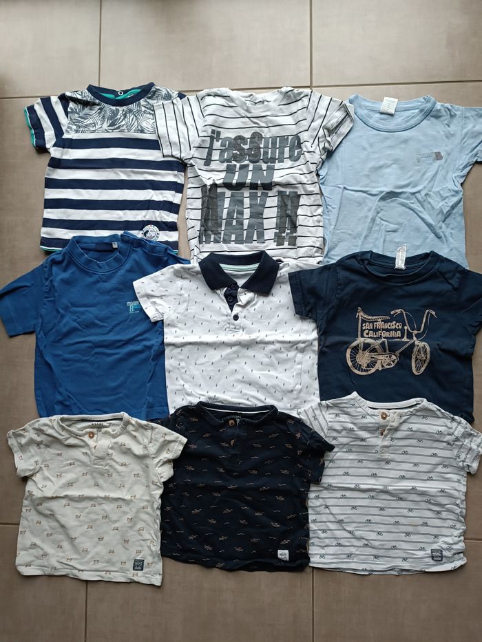 T-shirt manches courtes garçon 18 mois - photo numéro 2