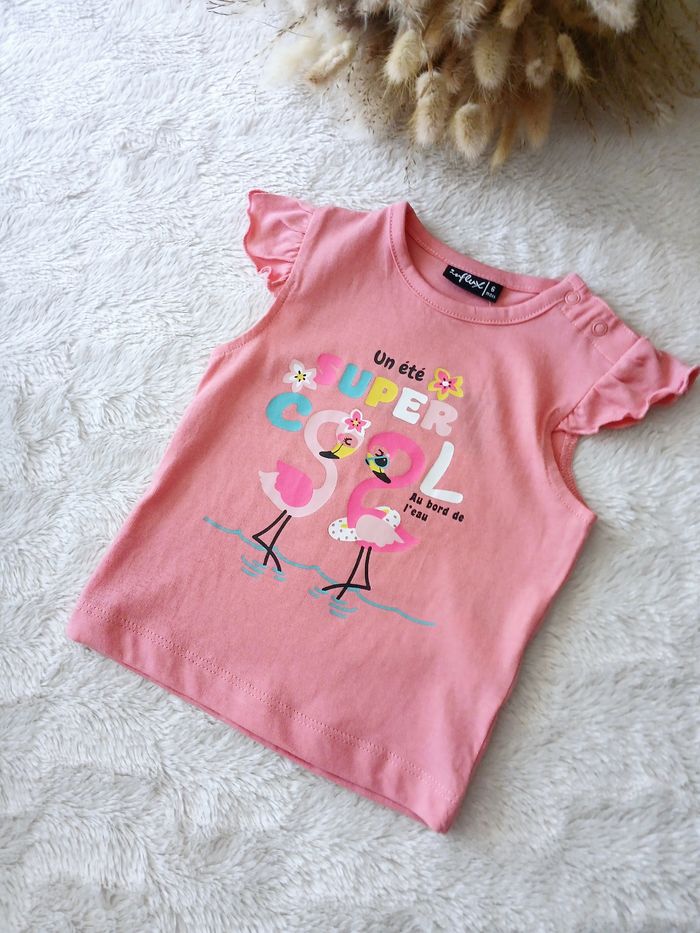 Ensemble robe et t-shirt bébé fille - photo numéro 3