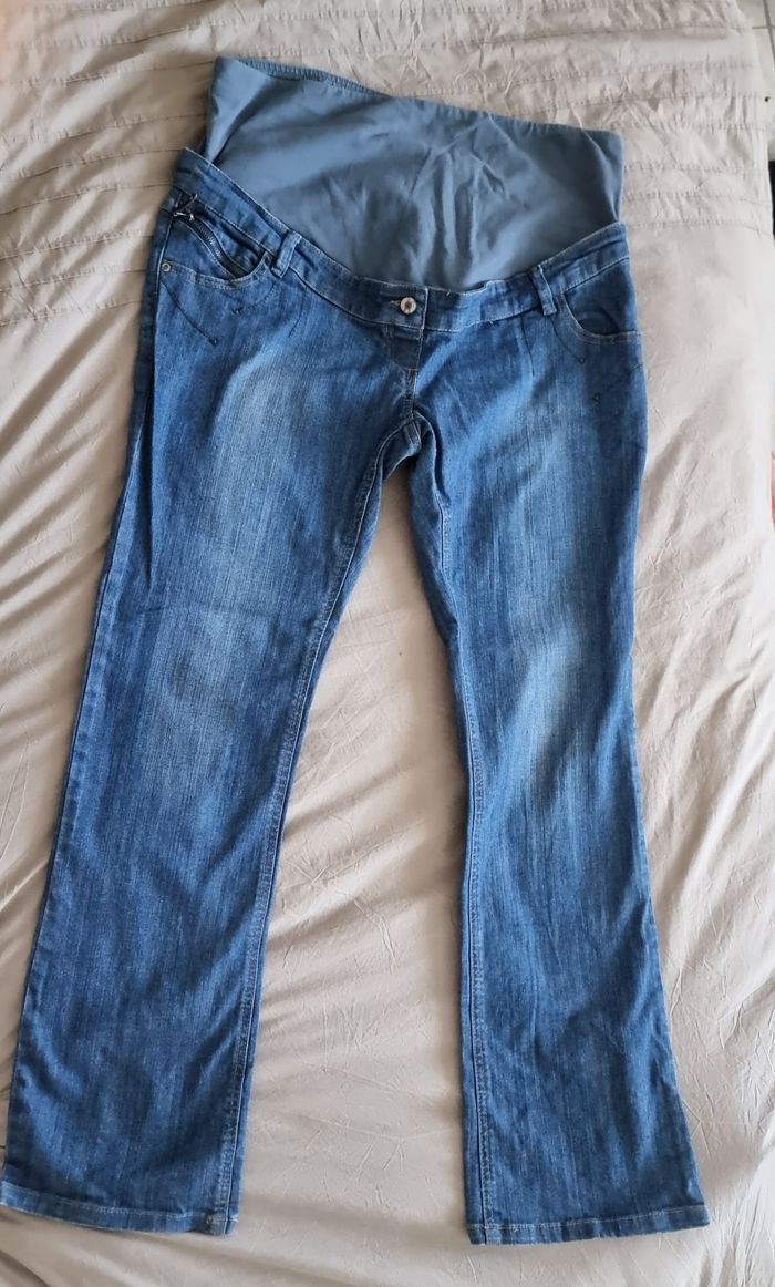 Lot pantalons / jeans de grossesse - photo numéro 8