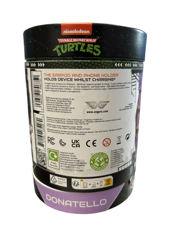 Support téléphone Teenage Mutant Ninja Turtles Donatello câble Guys neuf - photo numéro 2