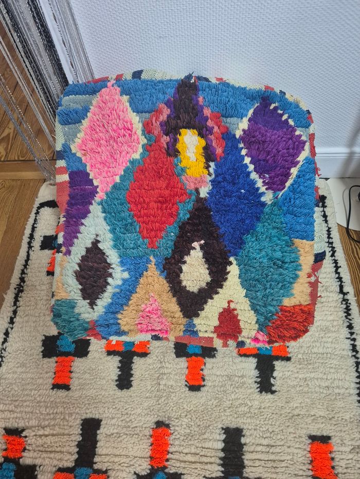 Pouf Berbère Artisanal - photo numéro 2