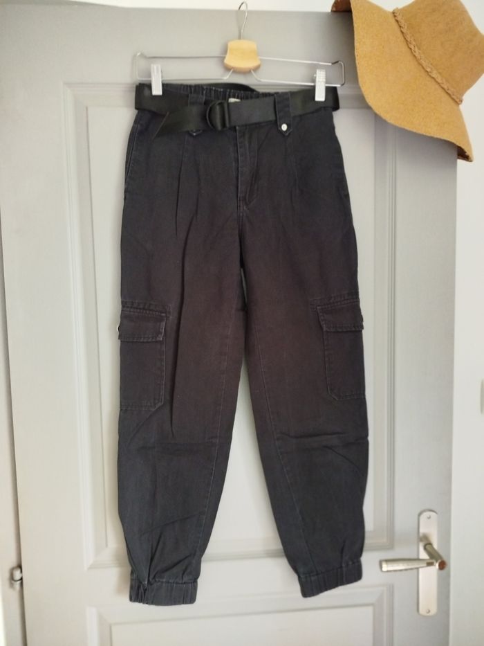 Pantalon noir cargo Pimkie 34