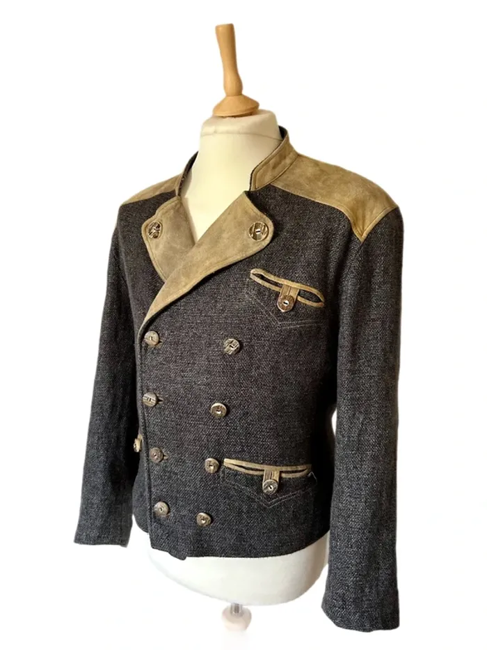 🌿Veste autrichienne vintage rustique Julius Lang cottagecore Oktoberfest Forestcore  jacket🌿 - photo numéro 5