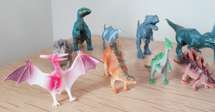 🦄 Lot de 12 petits dinosaures 🦄 - photo numéro 4