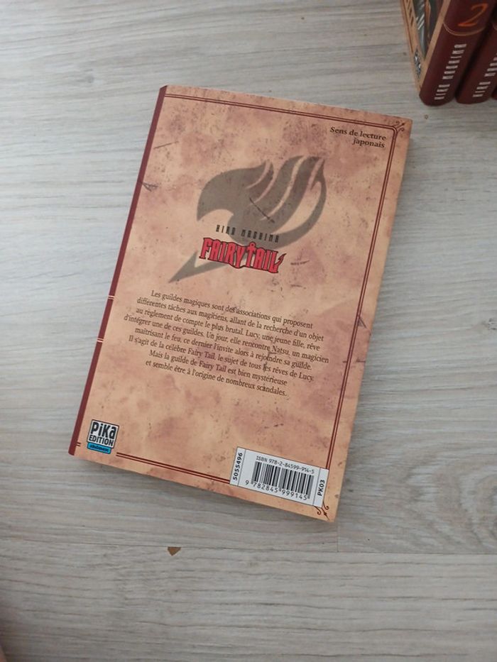 Lot fairy tail tome 1 à 5 - photo numéro 6