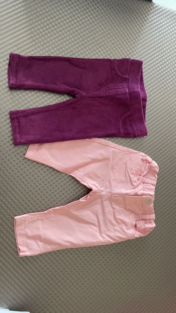 Lot pantalon 6 mois