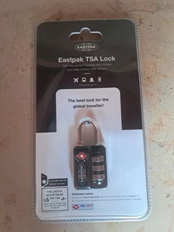 Eastpak cadenas à code scolaire casier internat neuf