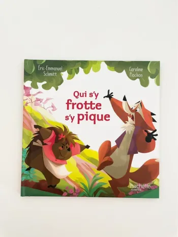 Livre enfant qui s’y frotte s’y pique