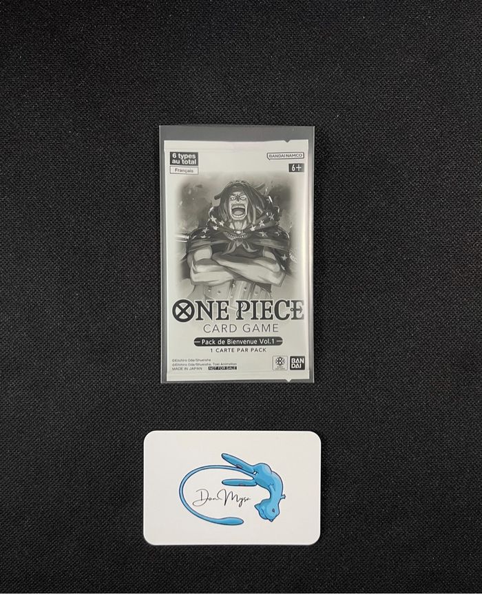 One Piece Card Game Booster Promo Pack de Bienvenue Vol 1 Yasopp : 20€