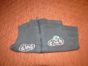 veste sans manche taille 9 mois garçon