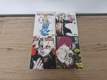 Tokyo Ghoul tome 3, 6, 7, 12