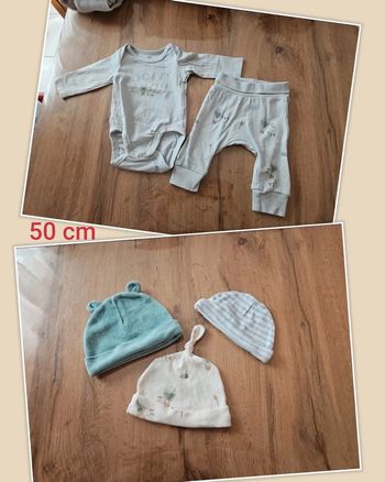 Lot bébé 0/1 mois garçon h&m
