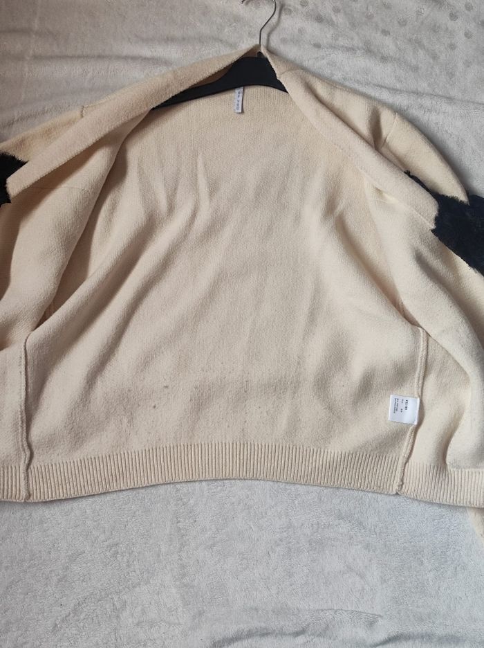 Cardigan crème taille S/M - photo numéro 6