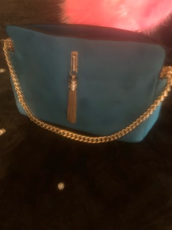 Sac à mains chique bleu