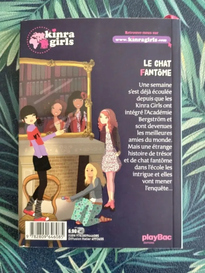 Livre Kinra Girls, Le chat fantôme - photo numéro 3
