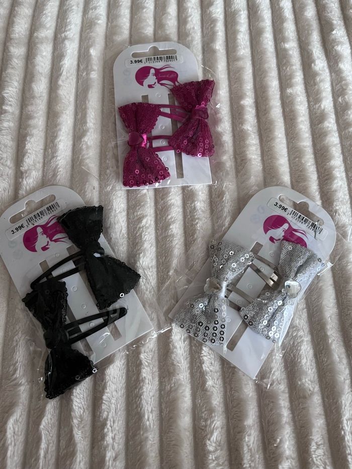 Pinces cheveux 🎀 neufs