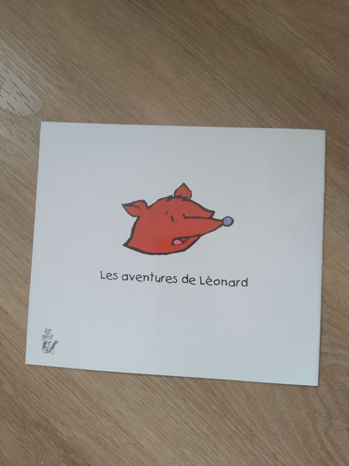 Livre les aventures de Léonard - photo numéro 2