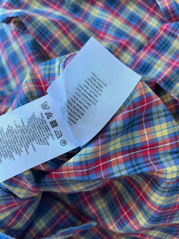 👔 Chemise à carreaux rouge Plectrum by Ben Sherman – Taille M – Très bon état - photo numéro 5