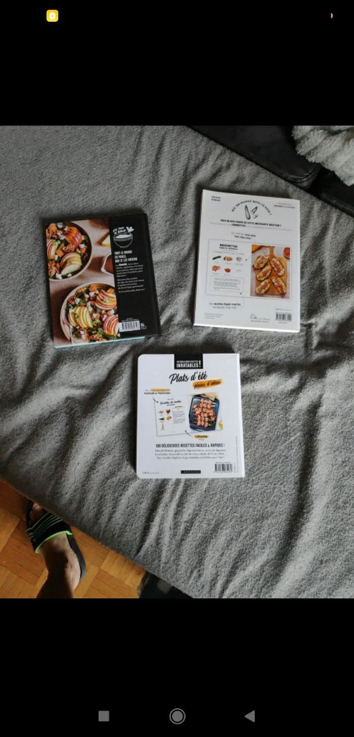 Lot de livres de recettes - photo numéro 2