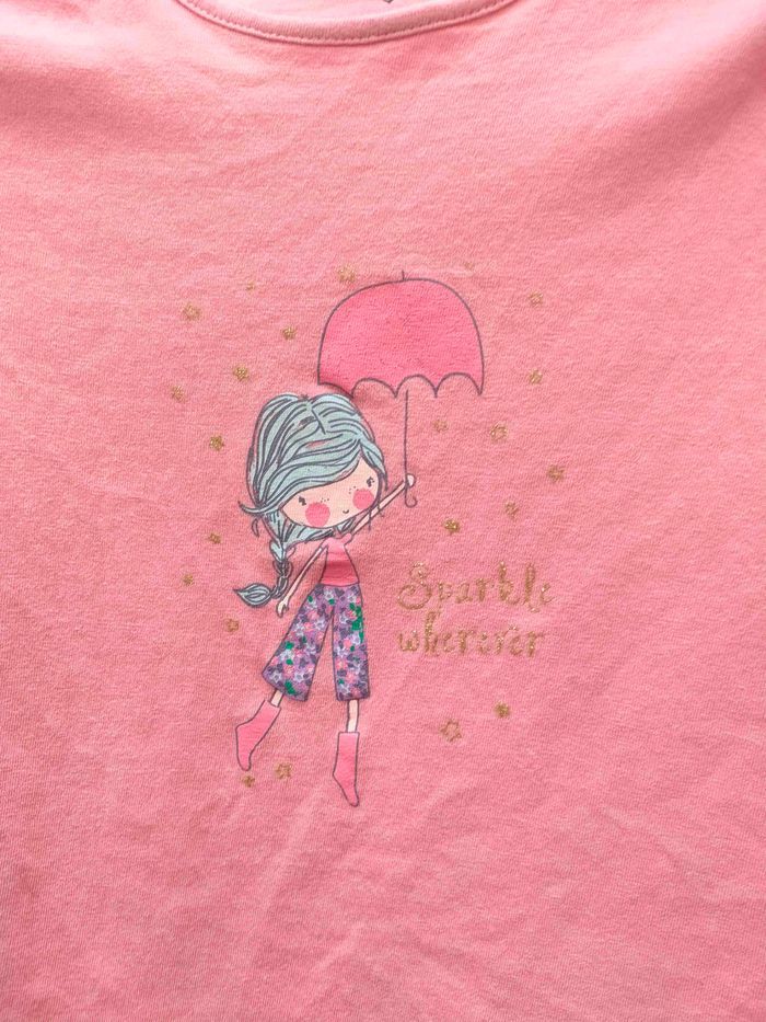 Tee-shirt manches longues 5/6 ans Tex - photo numéro 3