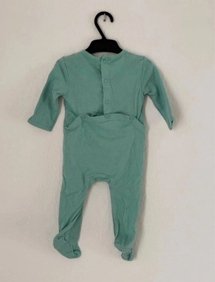 Pyjama fin manche longue bébé garçon - taille 3 mois - photo numéro 3