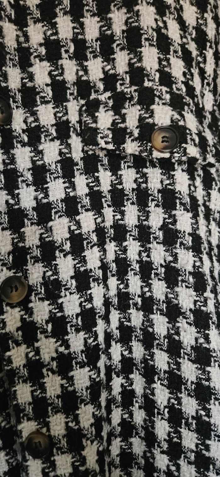 Veste/sur chemise pieds de poule - photo numéro 2