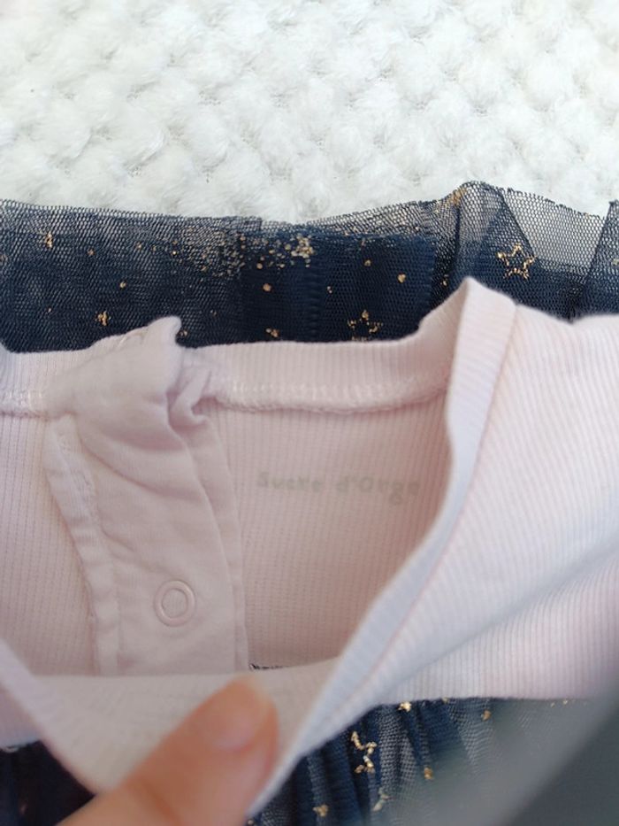 🔸Robe Rose & Bleu Marine Sucre d'Orge – 18 Mois🔸 - photo numéro 4