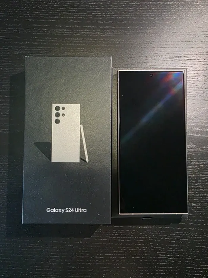 Samsung Galaxy S24 ultra blanc - photo numéro 2