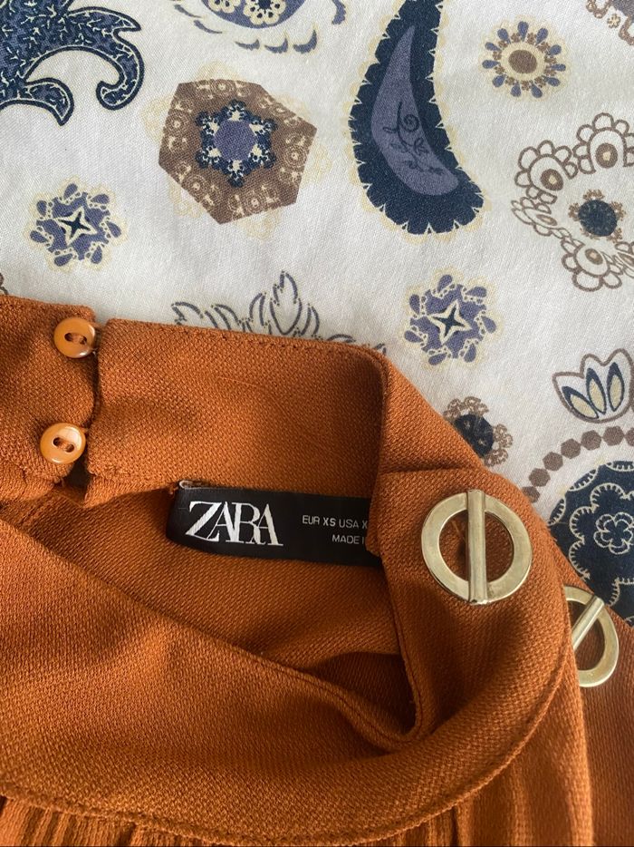 Robe midi automne Zara - photo numéro 7