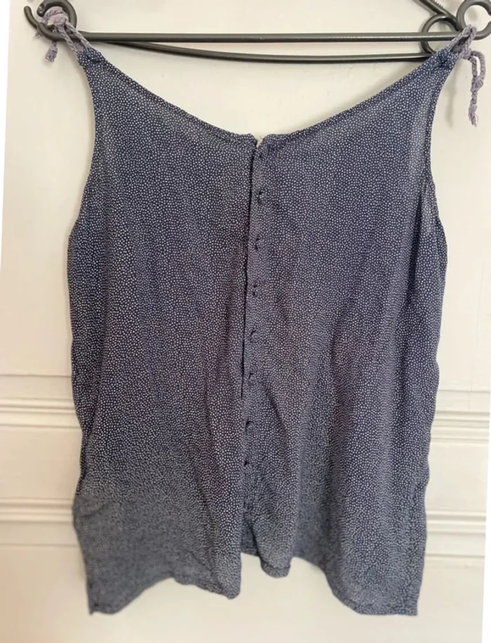 Petit top à pois et boutons Roxy T S